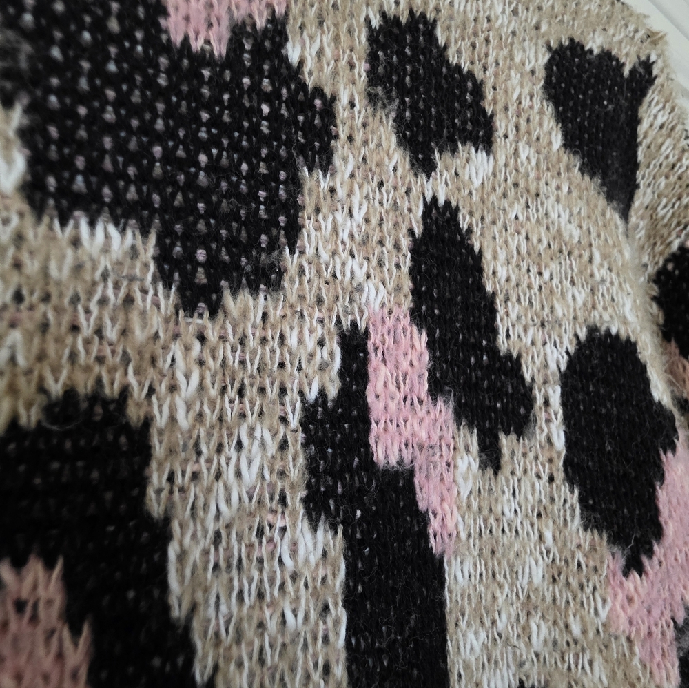 Mossimo Supply Co. Leopard Print Cardigan Sweater - Picture 8 of 11